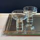 Plateau miroir vintage 1950