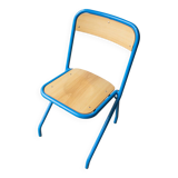 Wooden and metal children's chair
