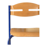 Cobalt Blue Stacking Chairs