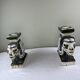 Pair of vintage ceramic bookends