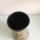 Fat Lava olive green cerals vase, vintage 60/70