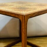 1960s aksel kjersgaard rosewood tiled coffee table