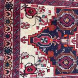 Vintage persian balutch handmade carpet 90x175 cm