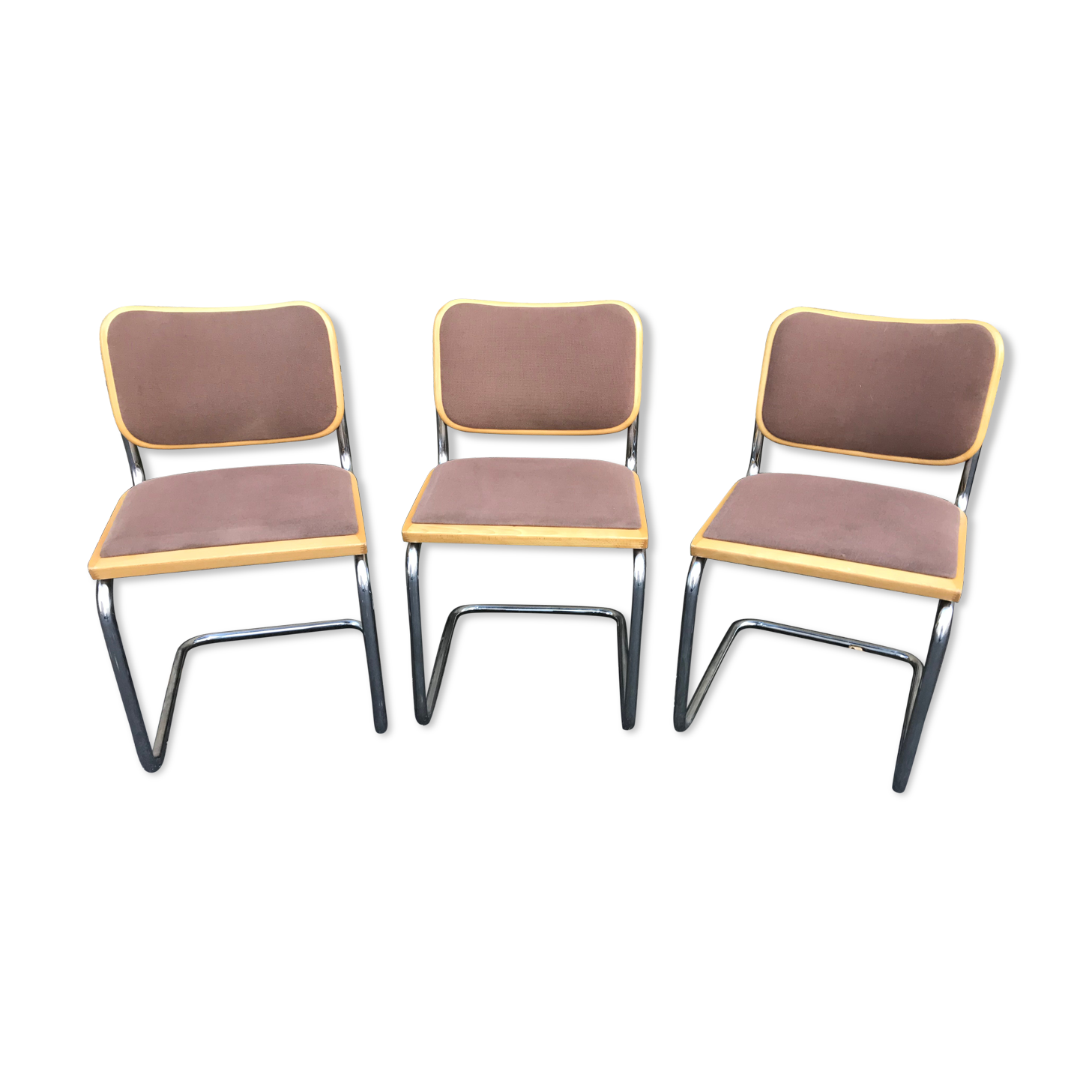 Cesca B32 chairs by Marcel Breuer