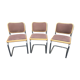 Cesca B32 chairs by Marcel Breuer