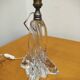 Pied de lampe en cristal Baccarat signé – France – années 70