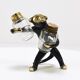 Set of salt and pepper shakers monkey Walter Bosse, Herta Baller, Austria, 1950s