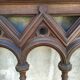 Boiserie claustra style gothique