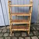 Vintage bamboo shelf