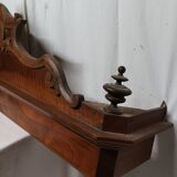 Solid wood carved pediment