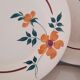 Flat earthenware plates Moulin des Loups Saint Amand Model Amélie Vintage