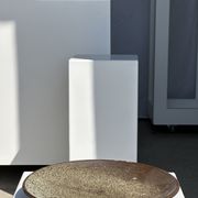 Plat en céramique vert indonésien D:26,5