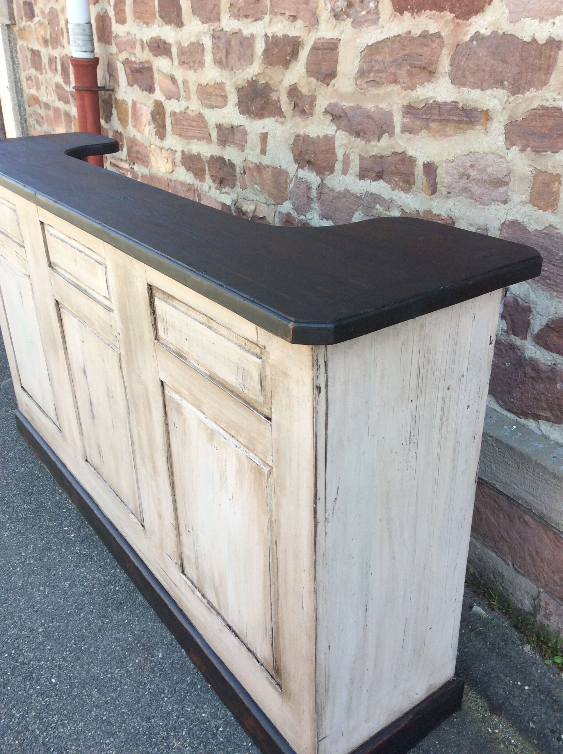 Vintage trade bar counter