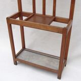 Vintage wooden wall dressing room