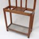 Vestiaire mural vintage en bois