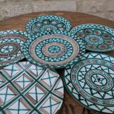 Set of 6 old Robert Picault dinner plates 24cm