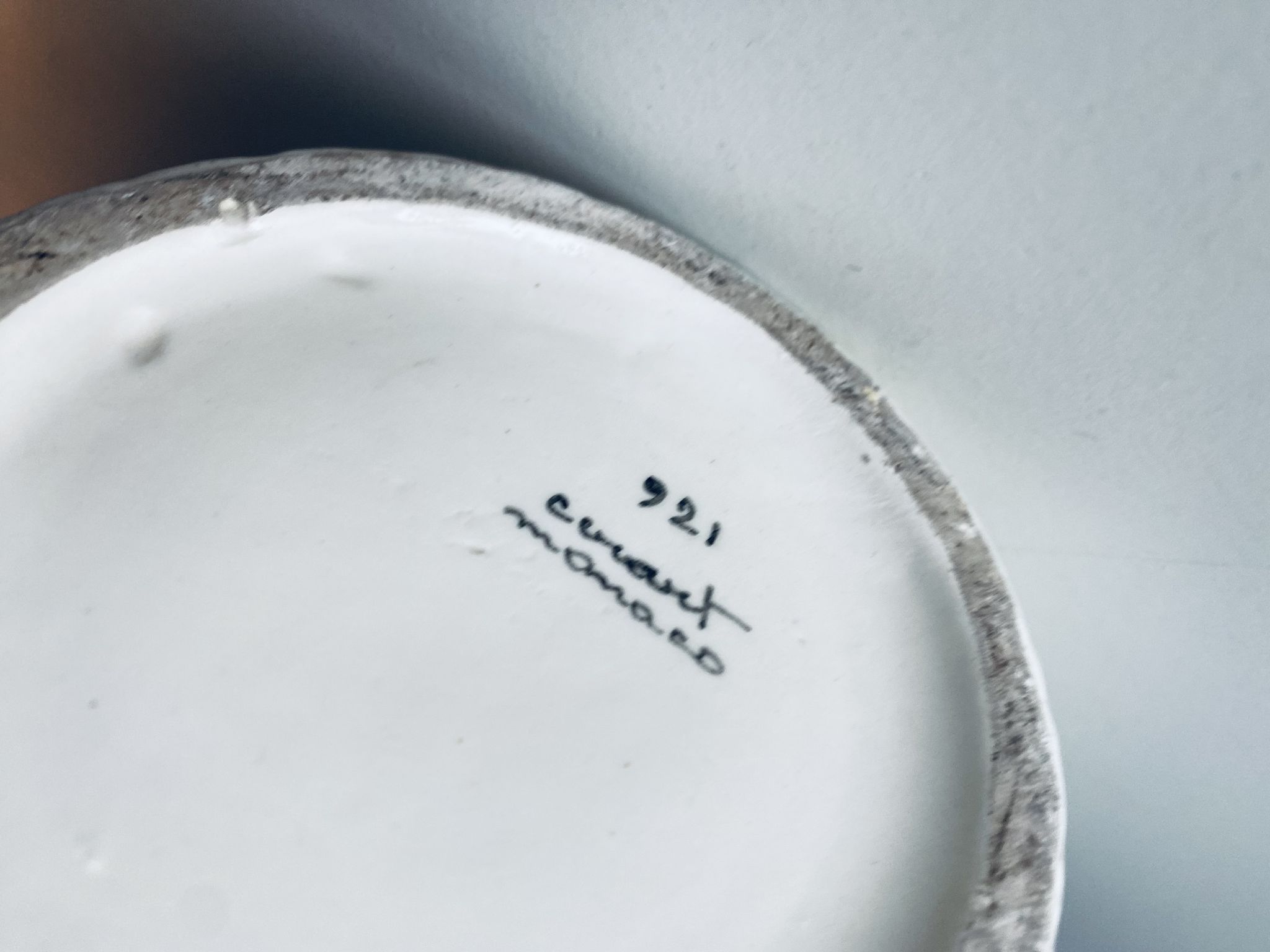 Vase design singé Cerart Monaco