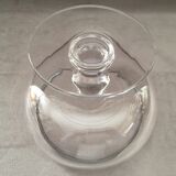Coupe sur piedouche en cristal massif design art de la rable