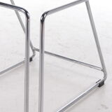 Set of 4 Bar Stools by Till Behrens by Schlubach, 1980