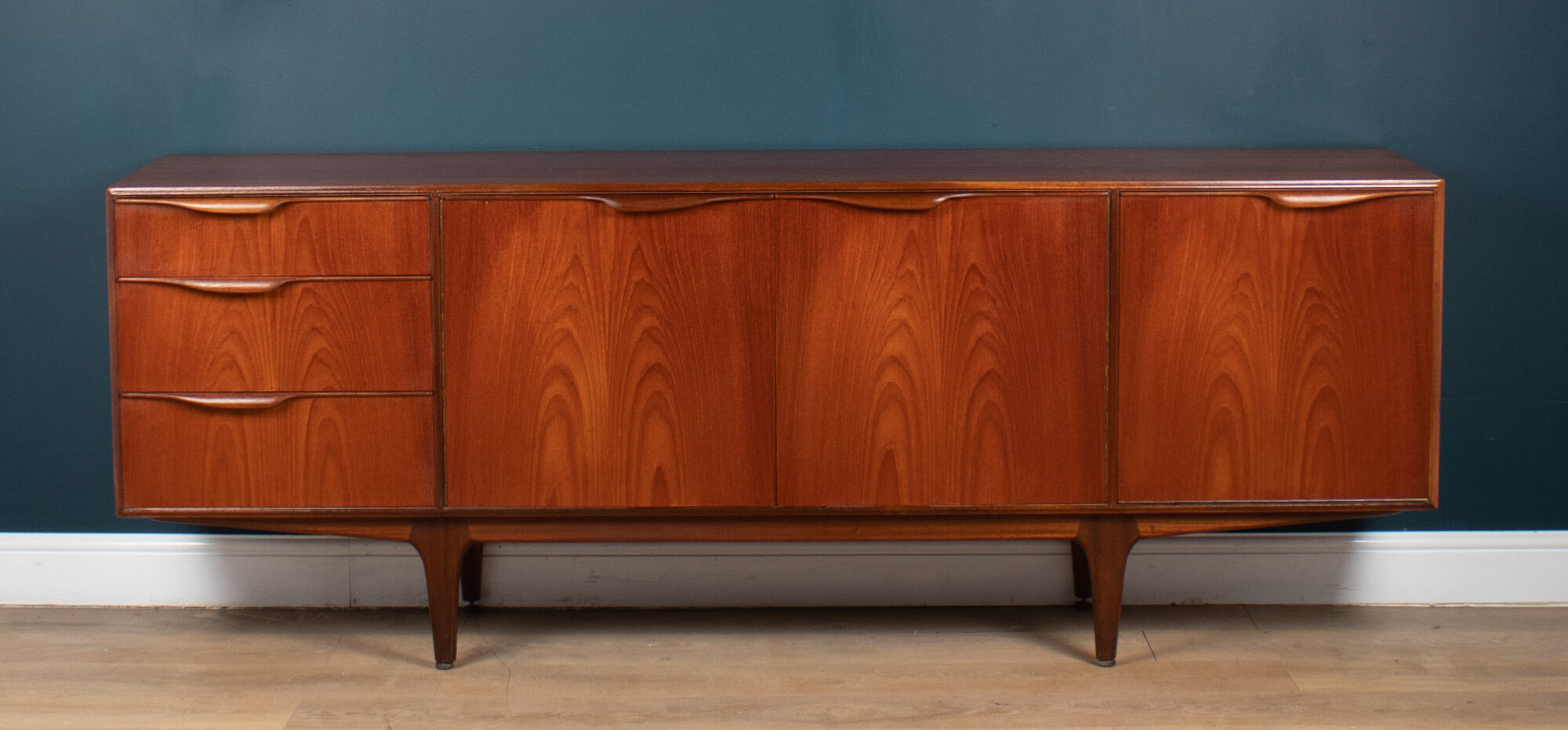 Restored Teak 1960s Retro Long Mcintosh of Kirkcaldy Dunvegan Sideboard Tom Robertson
