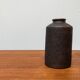 Brutalist vase from the mid-century German studio pottery by Gerhard Liebenthron, 1974.