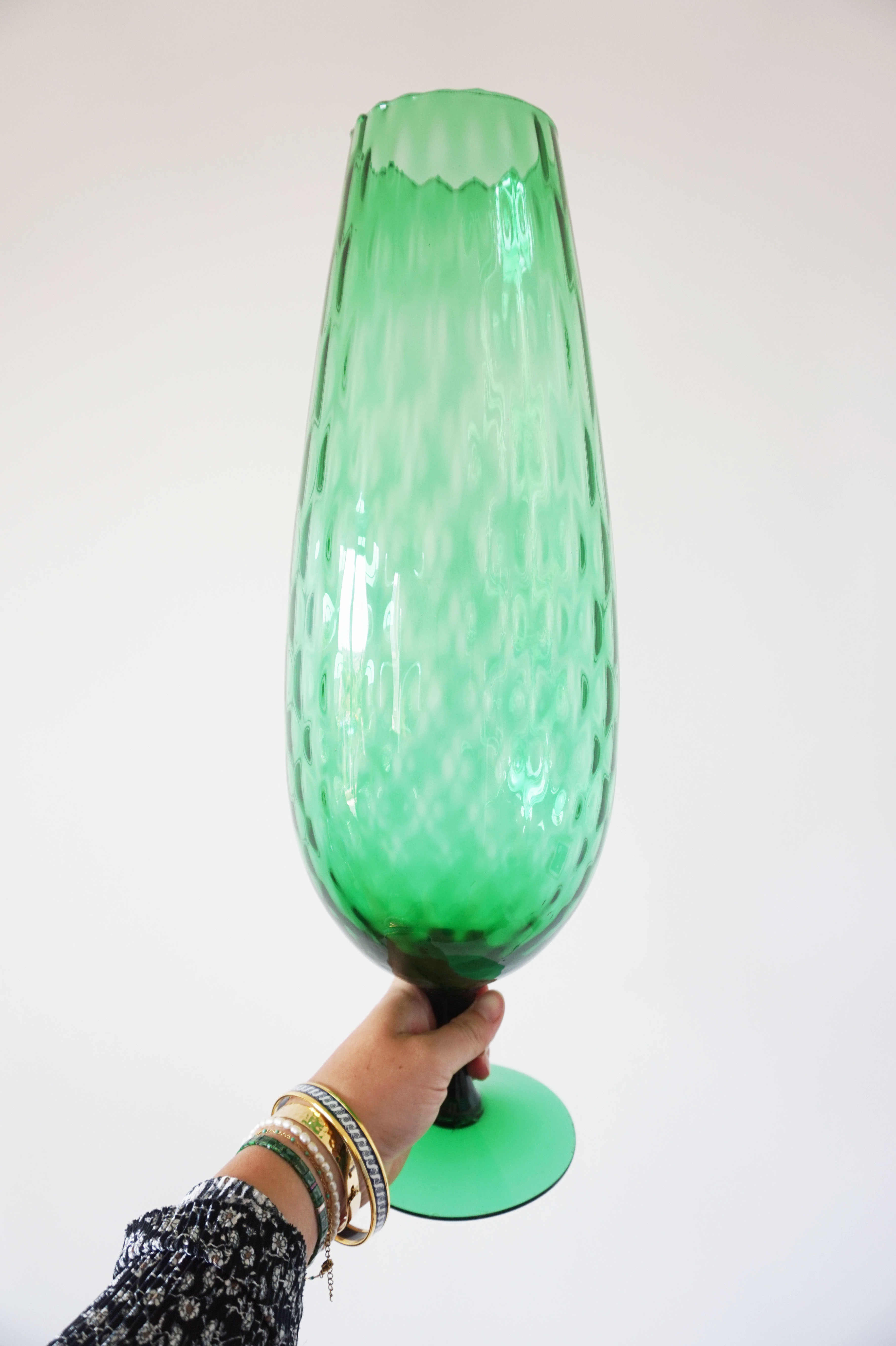 Green Empoli Italian Vase