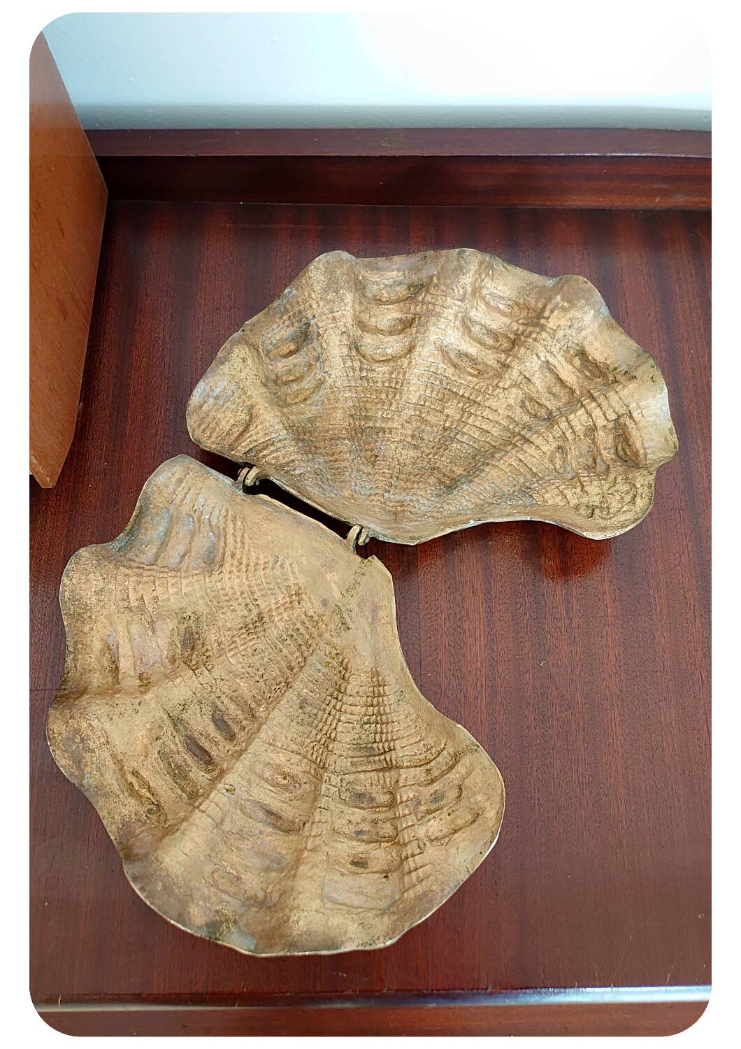 Boîte à coque en laiton moulé