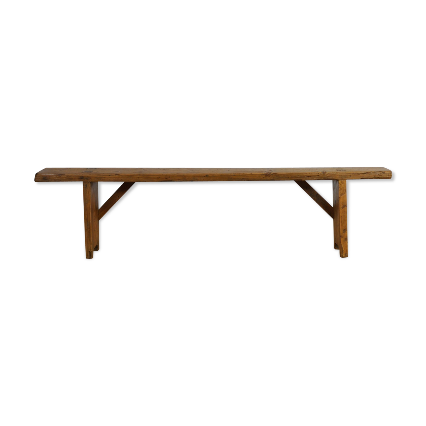 Vintage pine bench, 1930