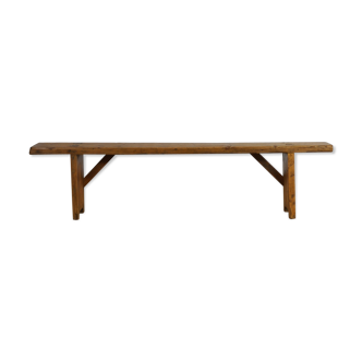 Vintage pine bench, 1930