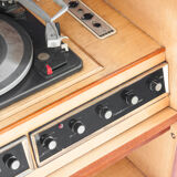 Hi-Fi cabinet with tubes / vintage Stereoletta lamps by Roselson, Spain 1960