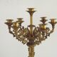 Magnificent French Louis XVI Style Bronze Seven-Light Candelabra LF Paris