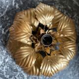 Wall light golden flower