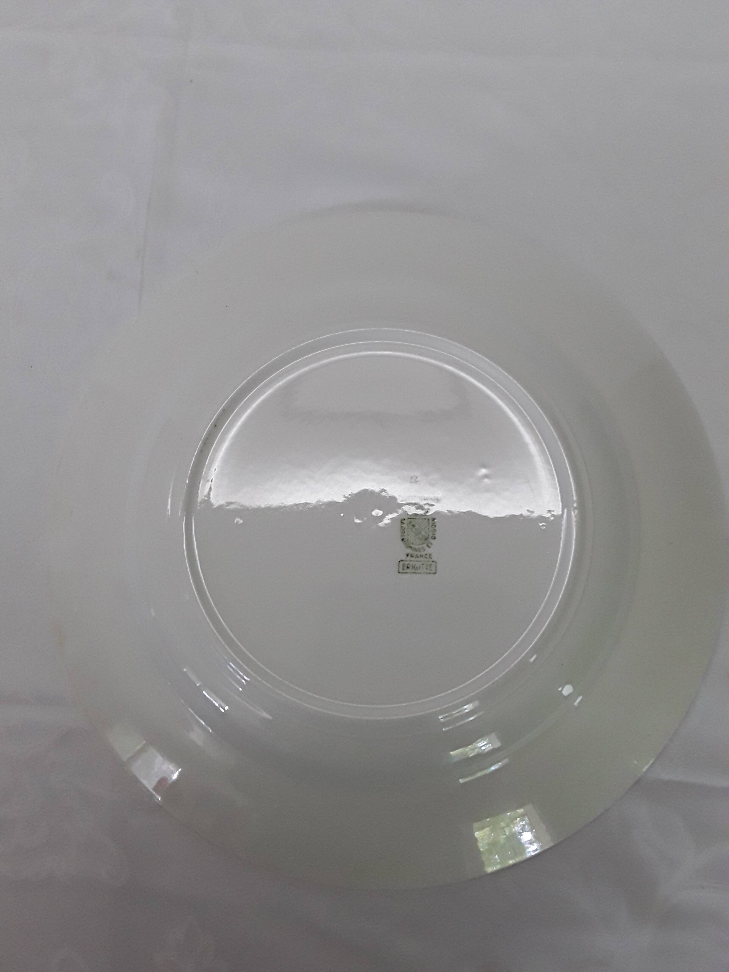 Sarreguemines and Digoin dish. France