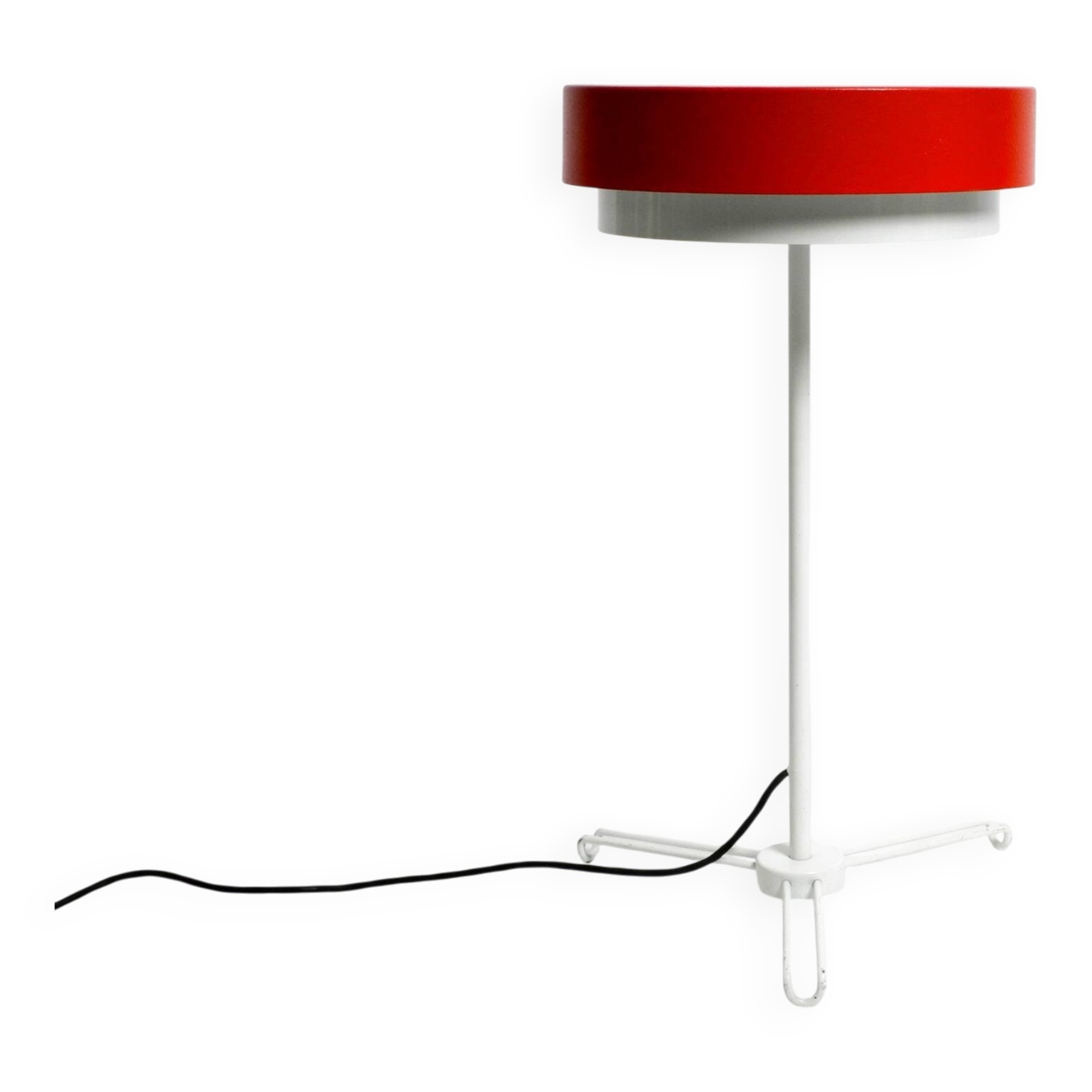 Rare mid-century metal patio floor lamp in very good original condition