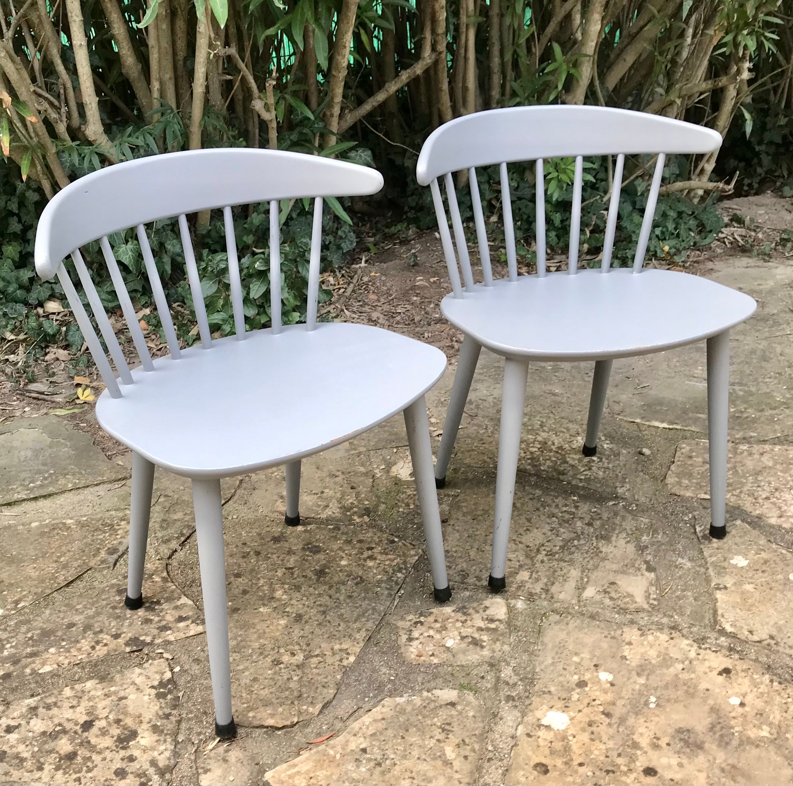 Set of 4 Scandinavian chairs Mobler 70s