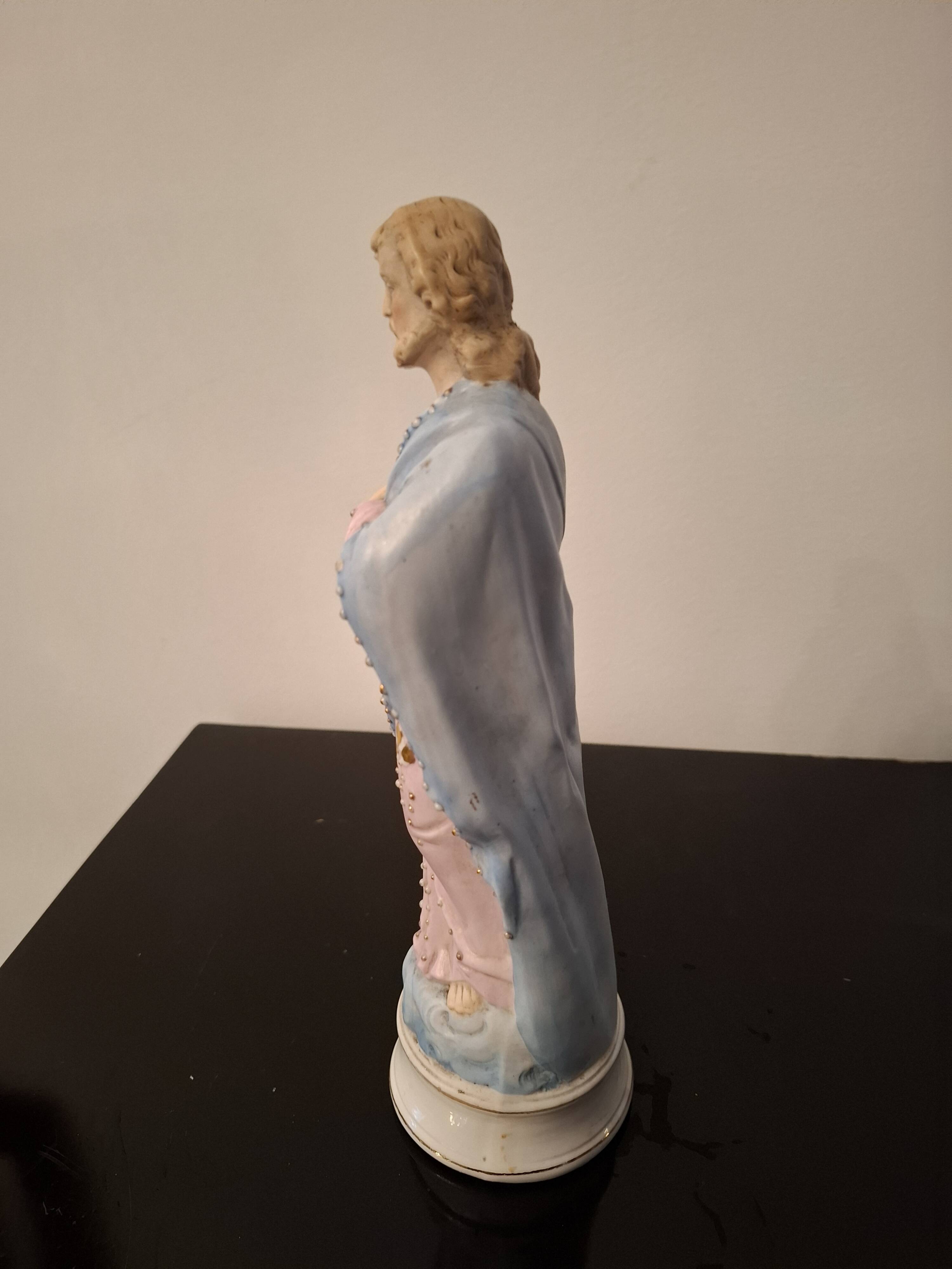 Biscuit religious statue