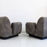 Modular lounge chairs/sofa by Eberhard Geißler, Oelsa, Germany, 1970s