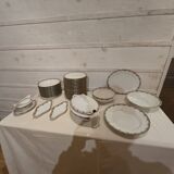 Limoges porcelain service.