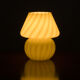 Venini mushroom swirl lamp, Italy, 70s.
