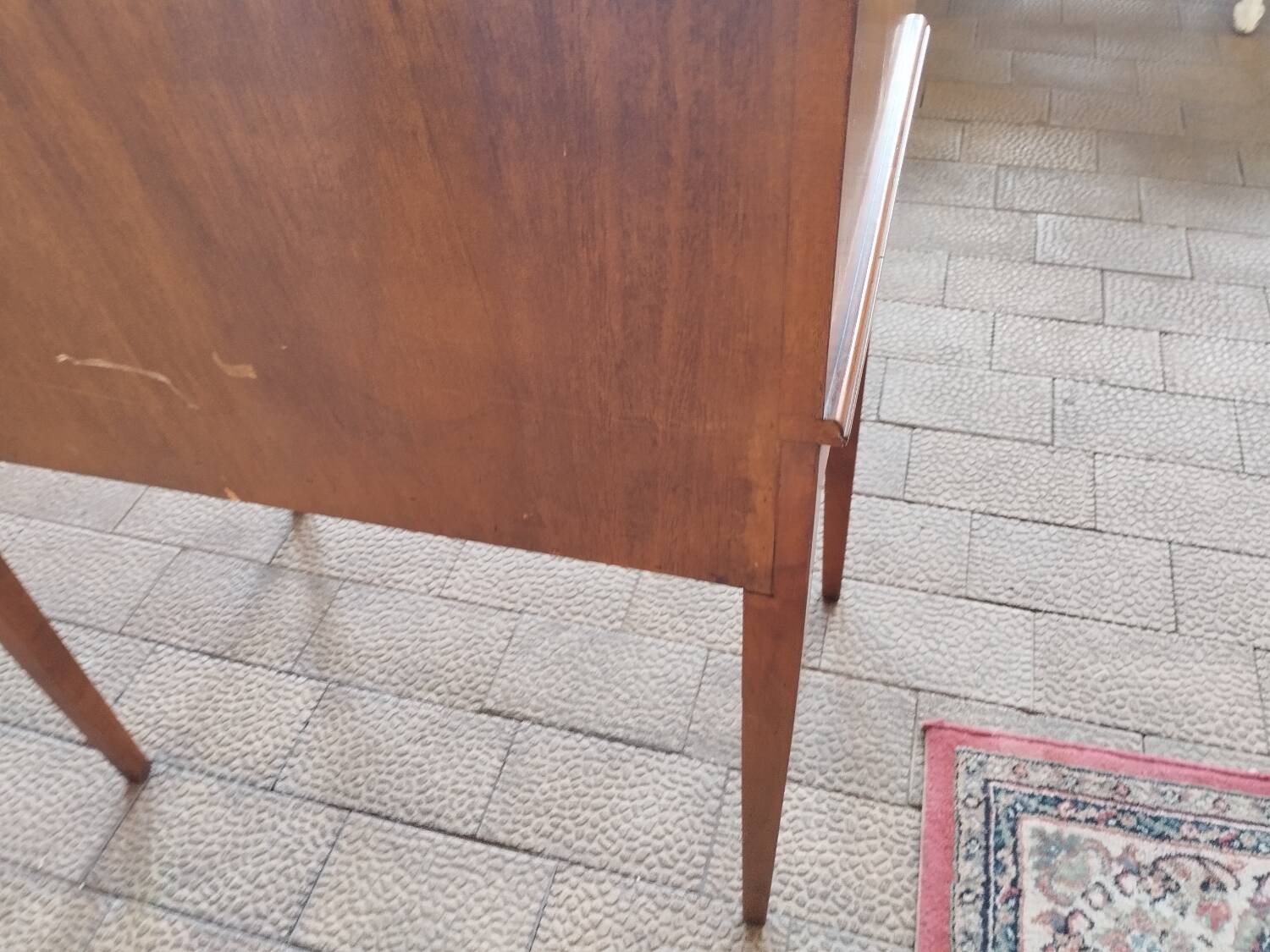 Antique cylindrical desk, Louis XVI style