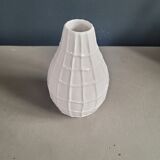 Relief porcelain vase