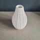 Relief porcelain vase