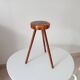 Brutalist tripod stool from the 1960s.