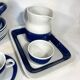Design tableware service by Hertha Bengtson for Rörstrand, Sweden, in glazed stoneware.