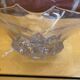 Vintage design crystal coupe centrepiece from vannes