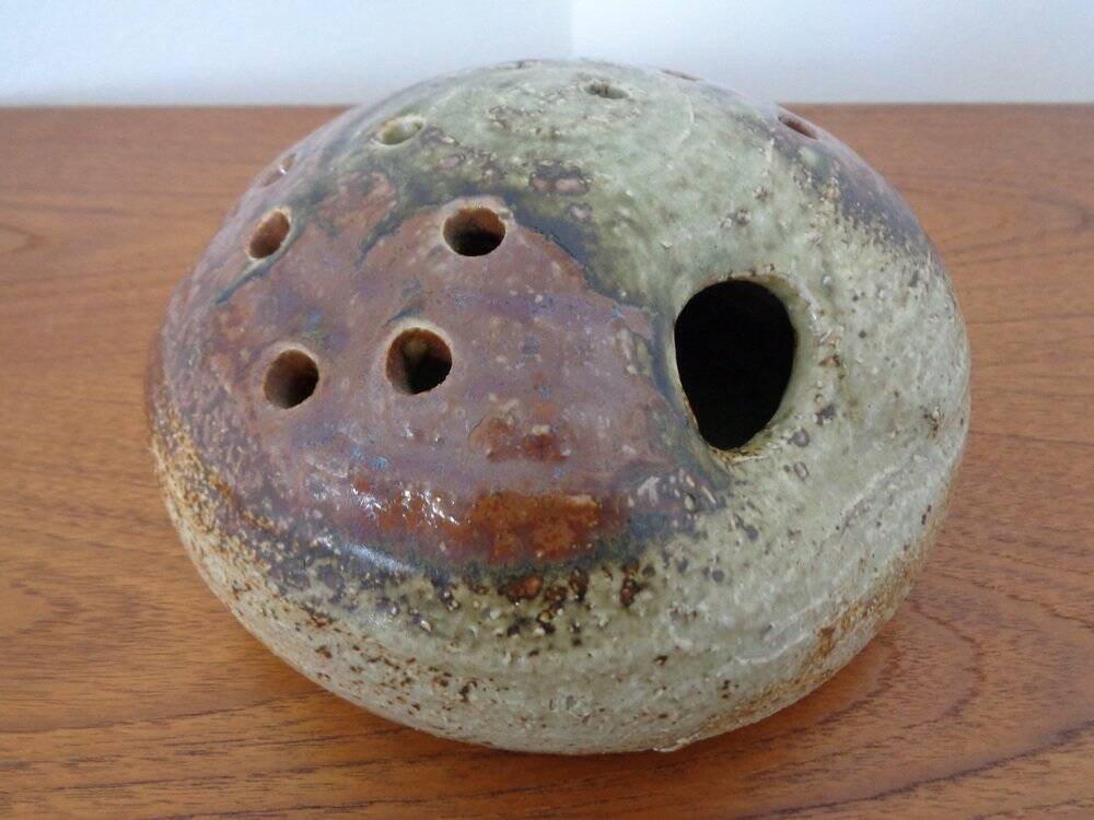 Scandinavian Studio Ceramic Vase, 1960s