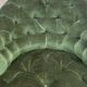 Velvet toad armchair