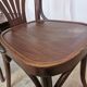 Set of 4 Vintage Bentwood Dining Chair: Mid-Century Thonet Style Armchair