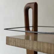 Wooden bar cabinet, French design 1950
