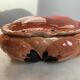 Ceramic crab-shaped box